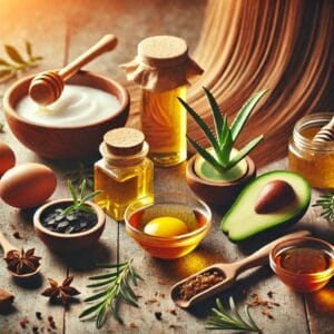 درمان های خانگی موهای سوخته و آسیب دیده
